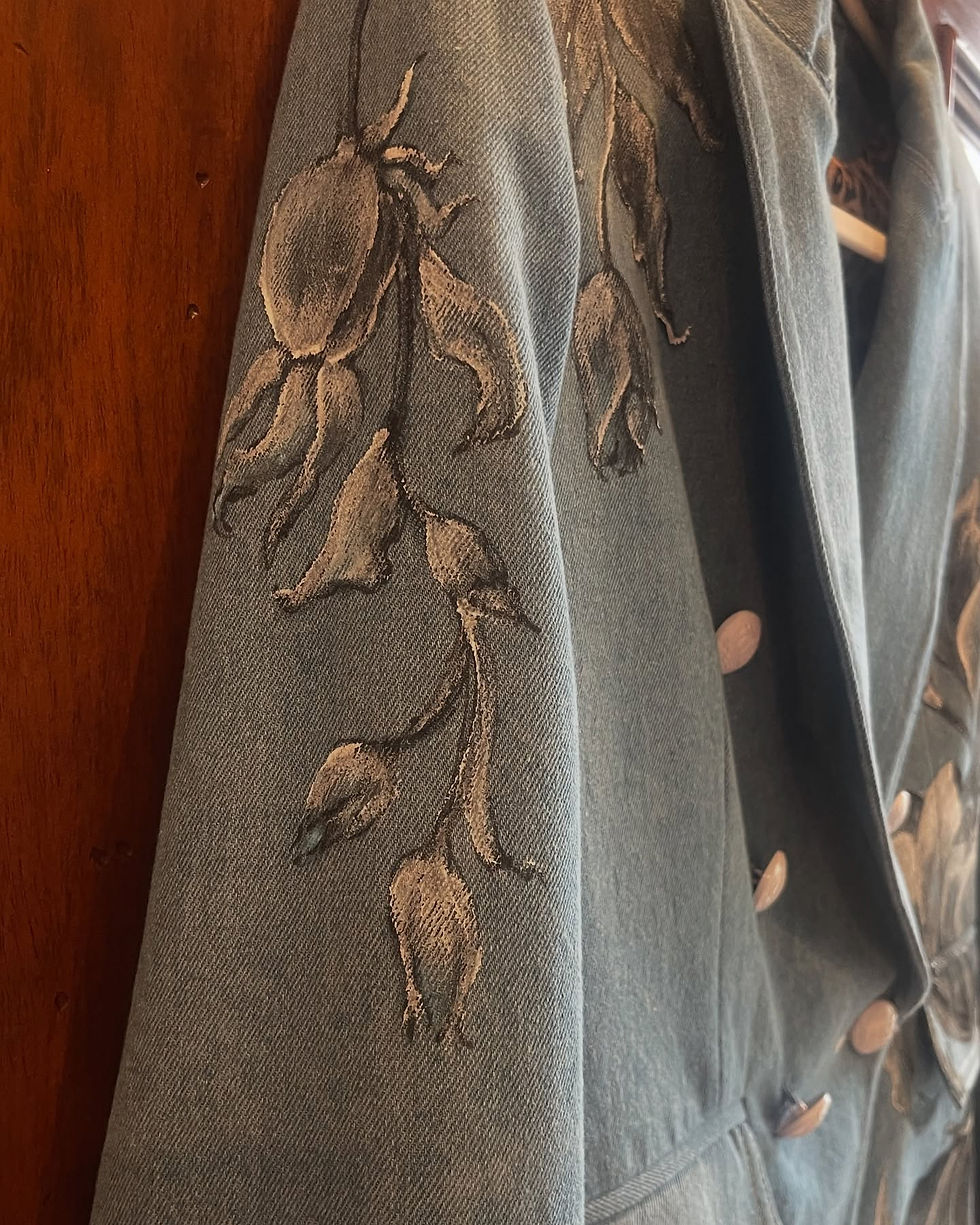 Thumbnail: Blue Magnolia  Denim Blazer 
