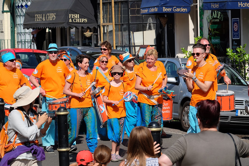 Old School Samba at Dover Town Carnival