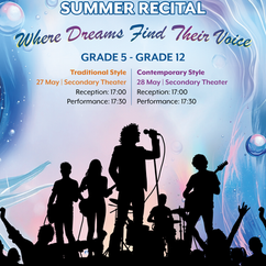 Summer Recital: Where Dreams Find Their Voice