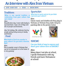 ISHCMC Voices: Culture Spotlight - 1st Issue