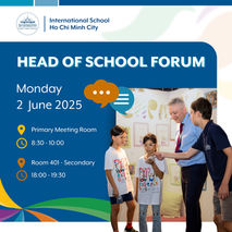 Join Us for the Head of School Forum on 2 June 2025