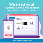 Give as you live shop online poster