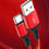Thumbnail: XO NB143 USB - Micro USB (2A) (2M) Red