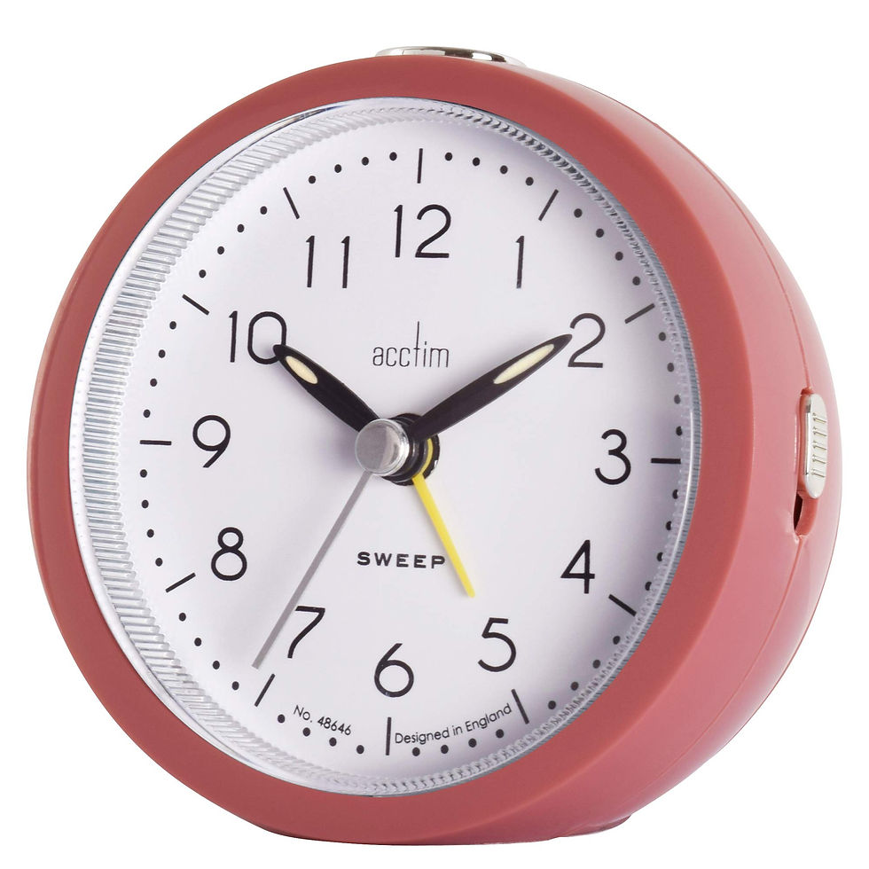 Thumbnail: Acctim Neve Sweep Alarm Clock