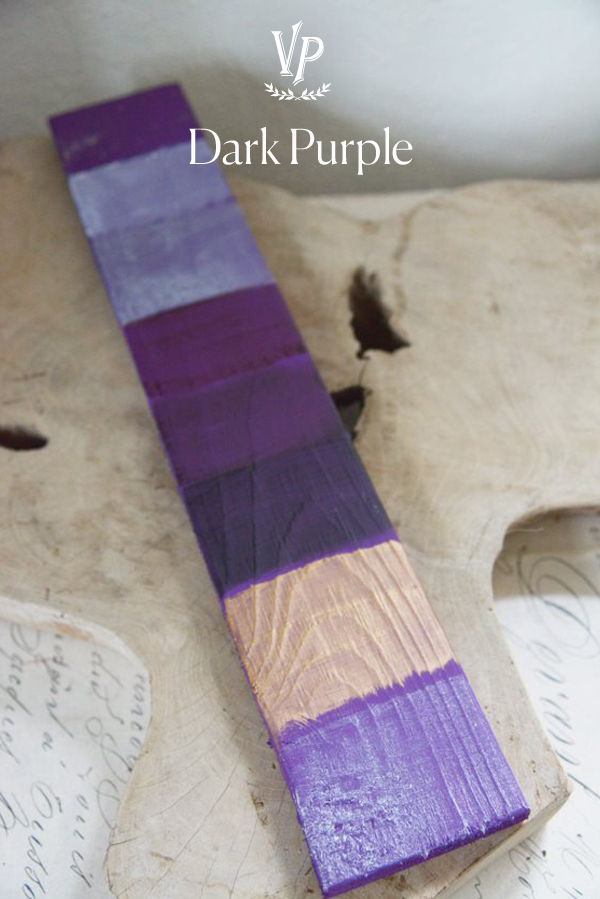 Miniature : Violet foncé "Dark Purple", Peinture Vintage Paint, JDL