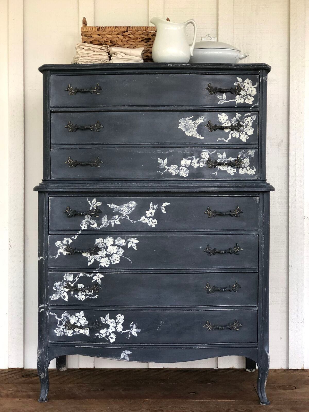 'Birds Branches and Blossom' 'Oiseaux, branches et fleurs'