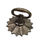 Miniature : Bouton métal anneau, laiton Bronze GR mk39