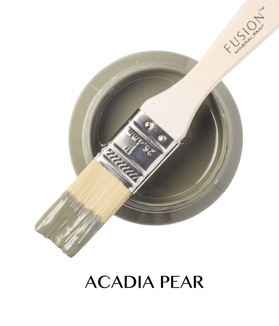 Miniature : Vert Acadia Pear, fusion mineral paint