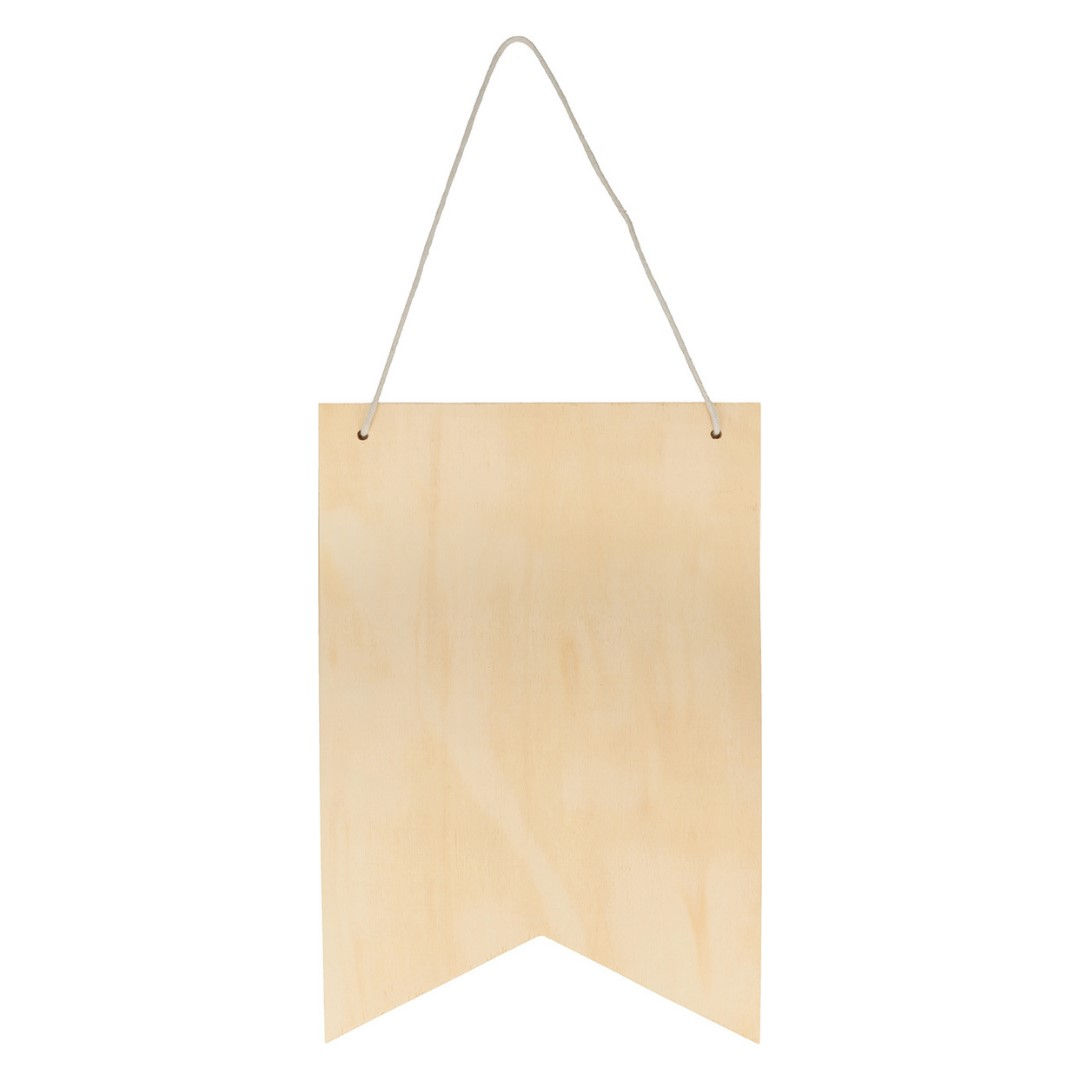 Grande bannière Banner, bois, ORB artemio