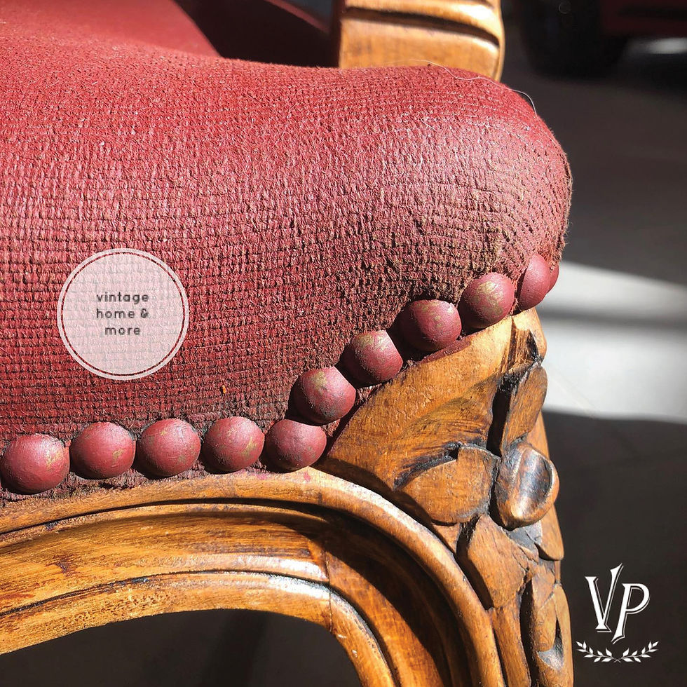 Miniature : Rouge rouille "Rusty Red", Peinture Vintage Paint, JDL