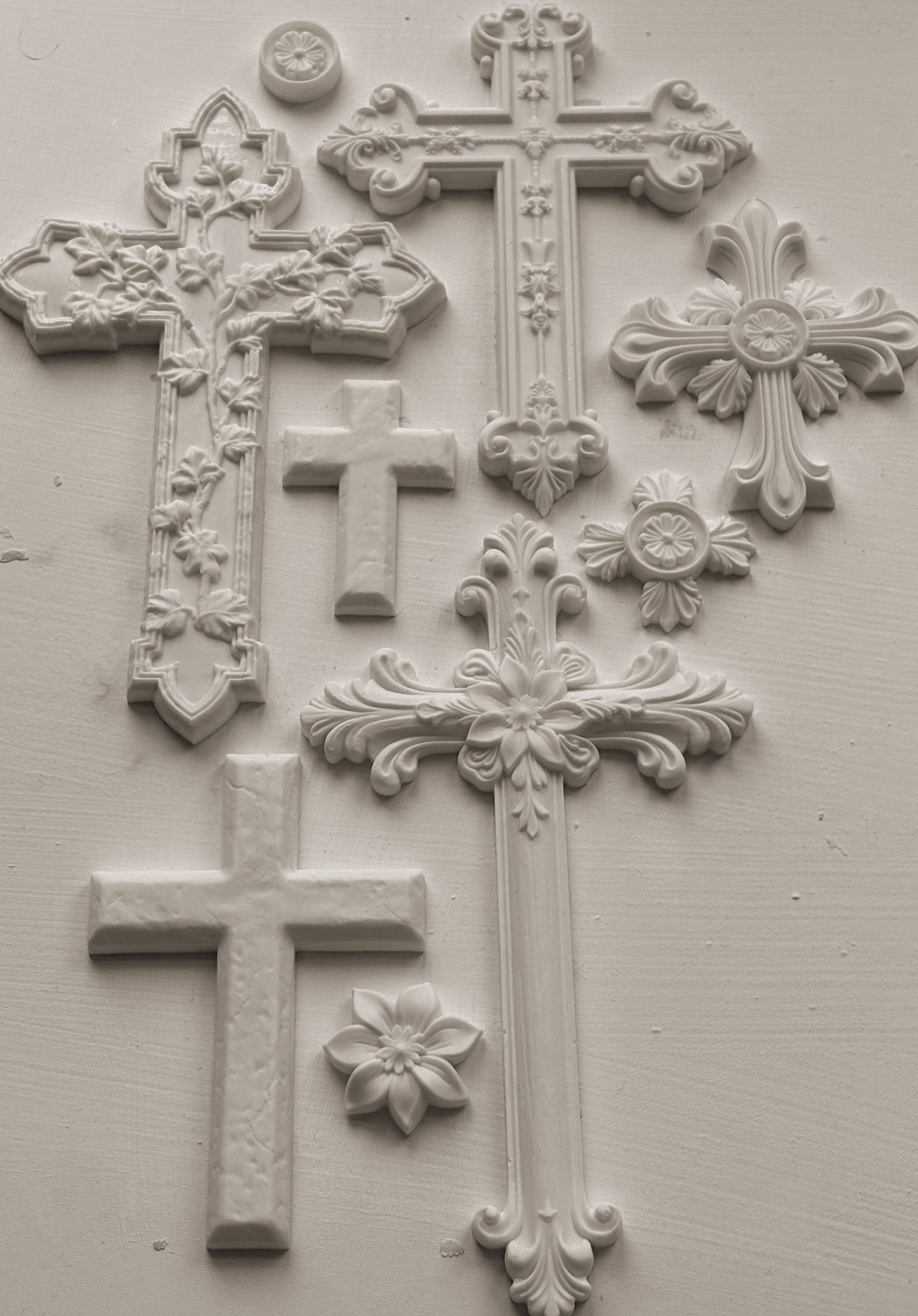 Moule silicone 'Les Croix' , IOD