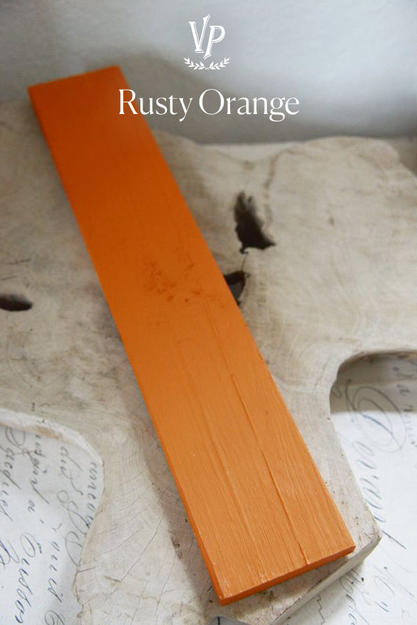 Miniature : Orange rouille "Rusty Orange", Peinture Vintage Paint, JDL