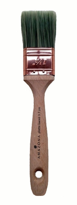 Miniature : Pinceau plat Amazona 1,5'',  3,7cm