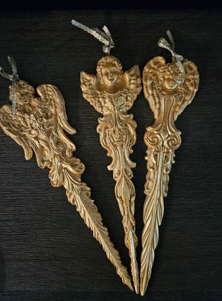 Miniature : Moule silicone 'Angelic tapers' , IOD