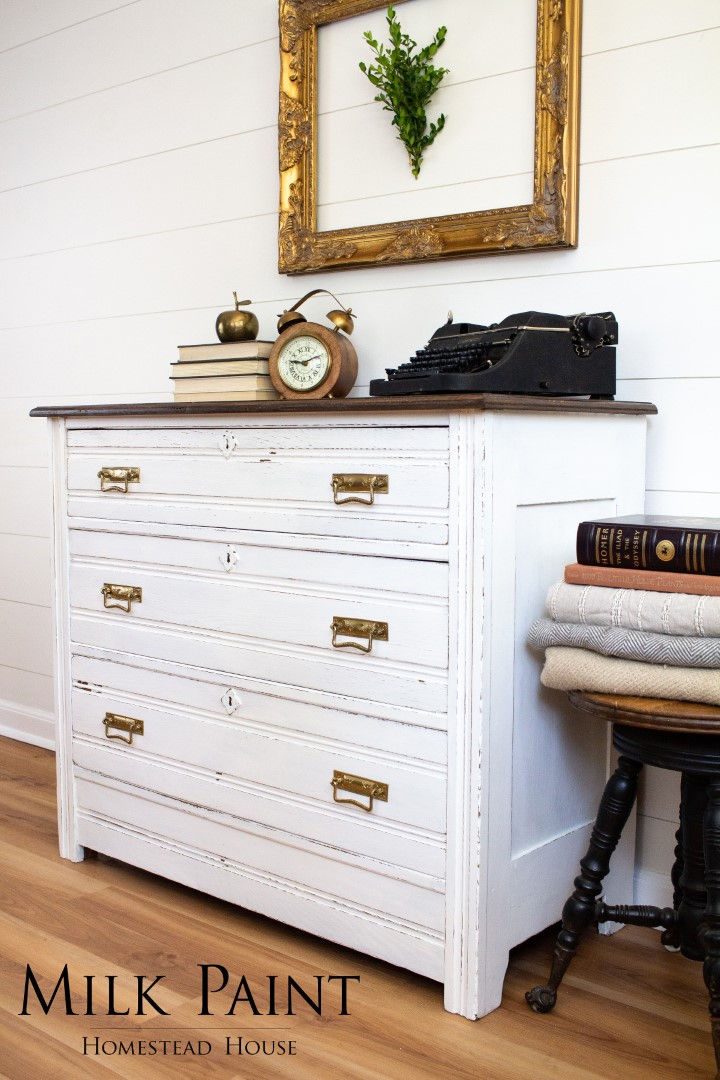 Miniature : Sturbridge White / Blanc Sturbridge, Homestead House Milkpaint