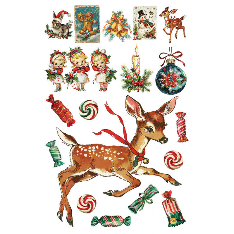 Miniature : 'Kitschy Christmas', transfert IOD