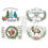 Miniature : Holly Jolly Xmas, transfert redesign
