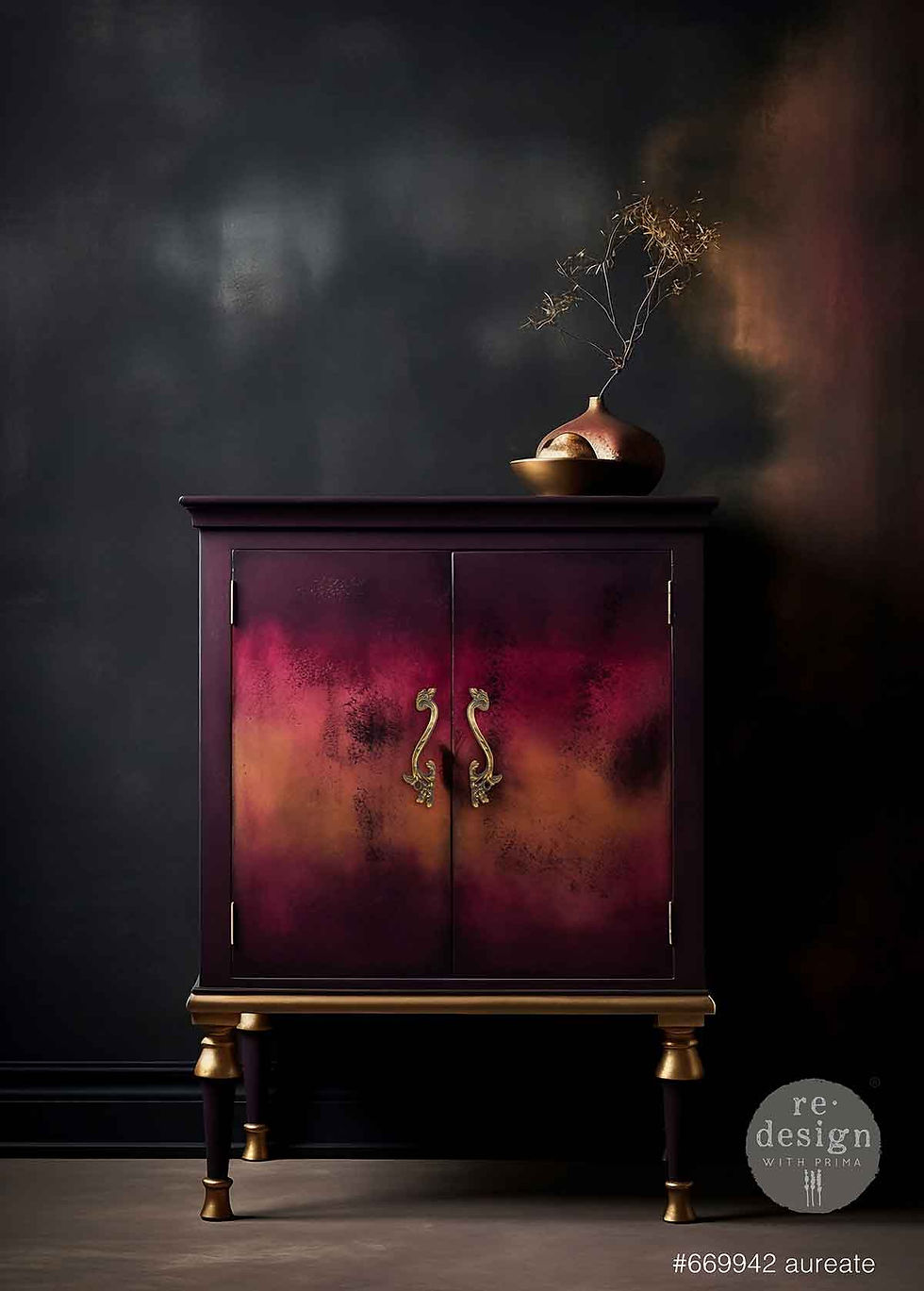 Miniature : Set de 2 poignées en métal, Aureate Kacha, Redesign