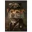 Miniature : Gear Hound, Decoupage Fiber Paper A1, Redesign with Prima