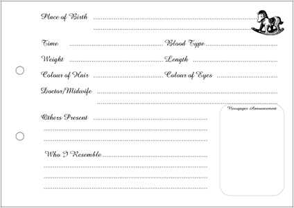 interior page with name