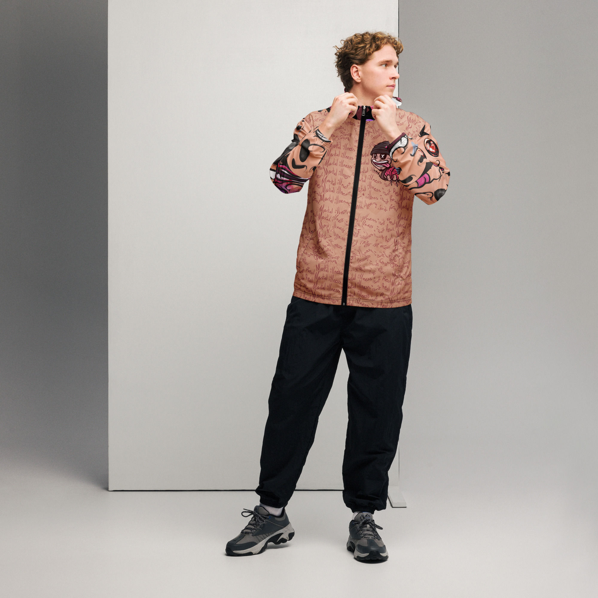 "Schizo in the Springtime" Windbreaker