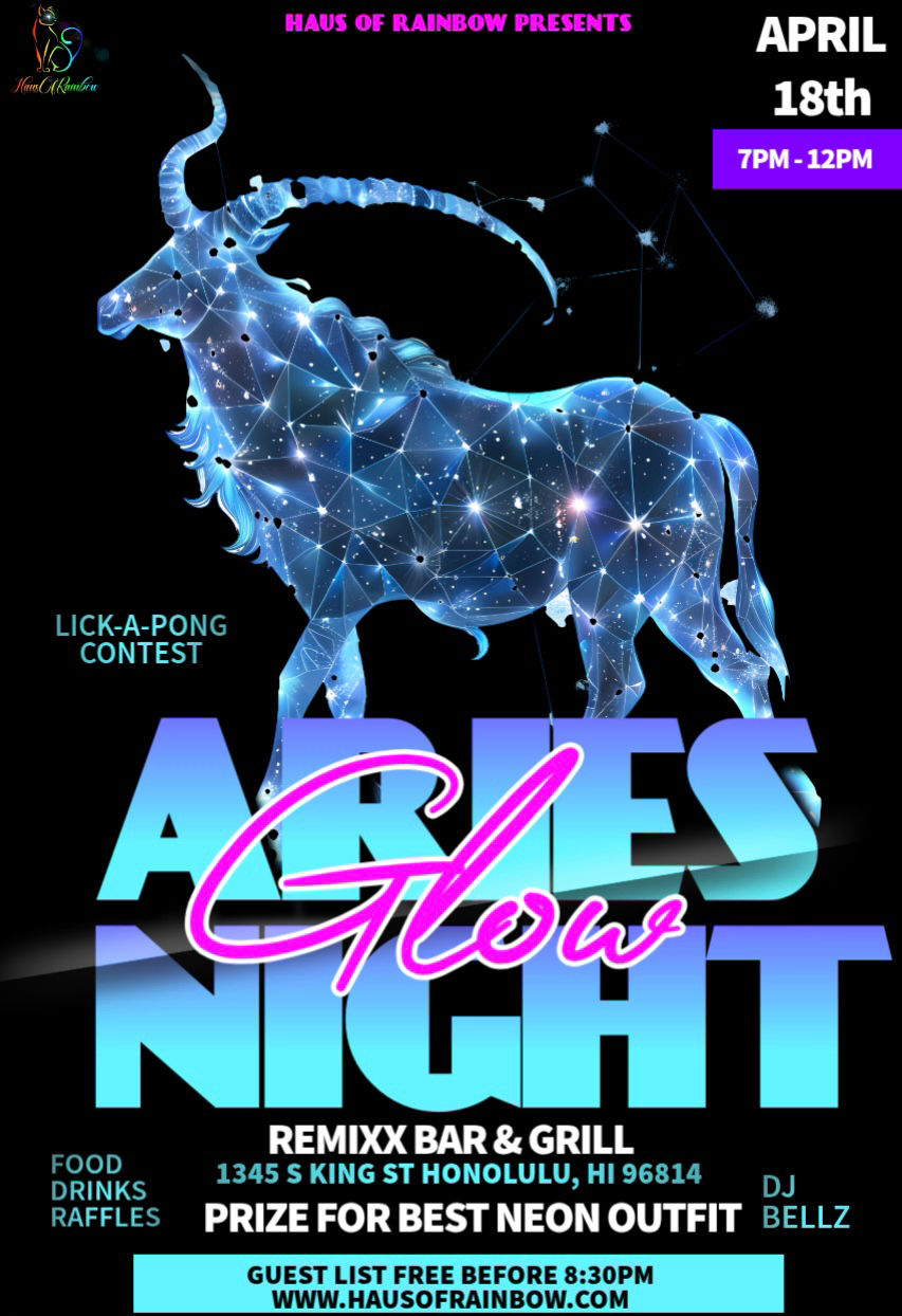 Lez - Beyond: Aries Glow Up Night