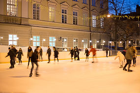 Patinage sur glace en plein air