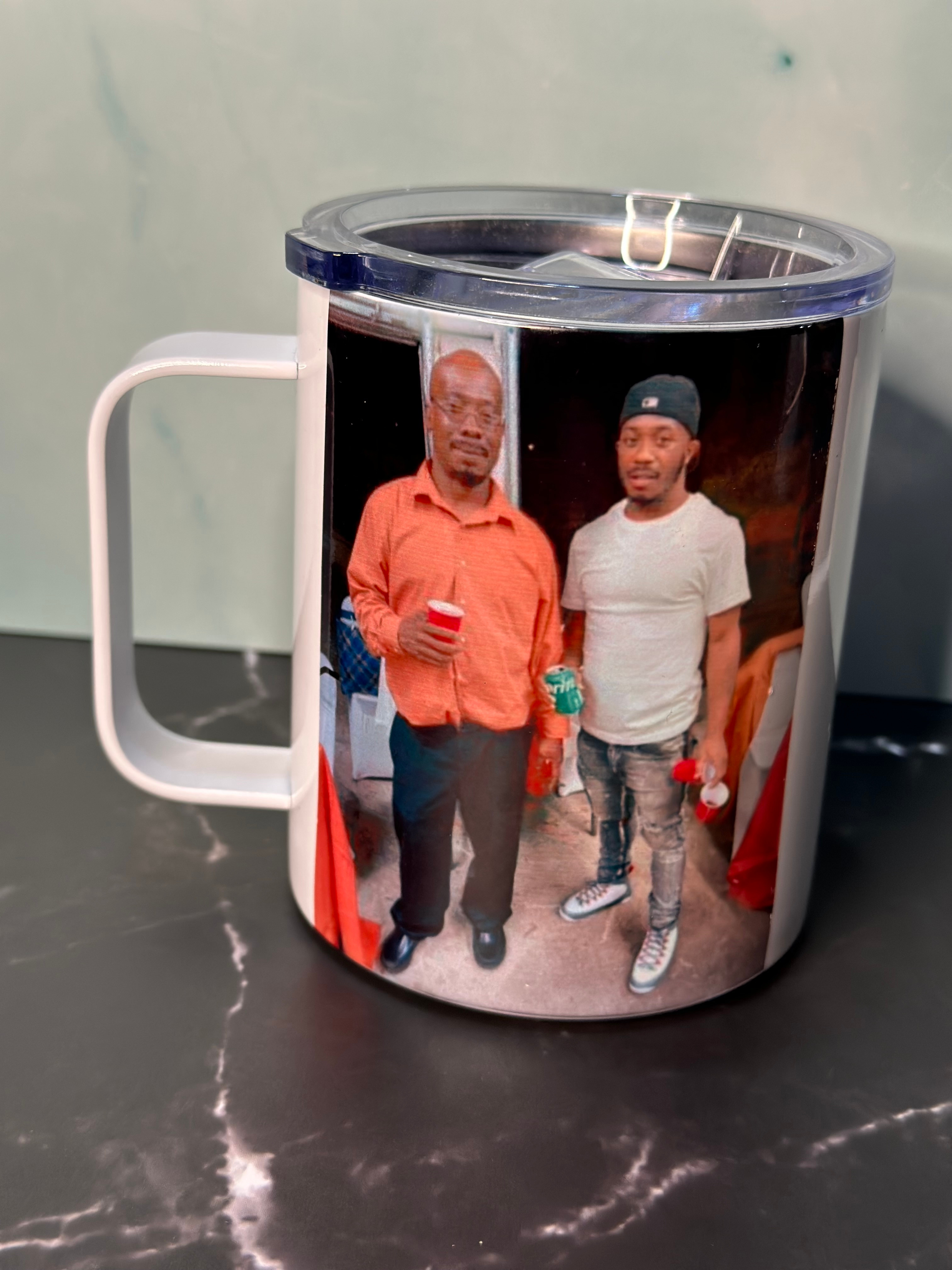 Personalized metal mugs