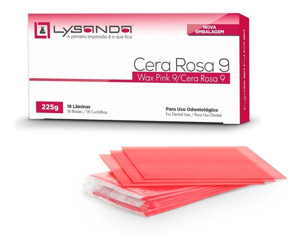 Cera 9 Rosa Lysanda 225g