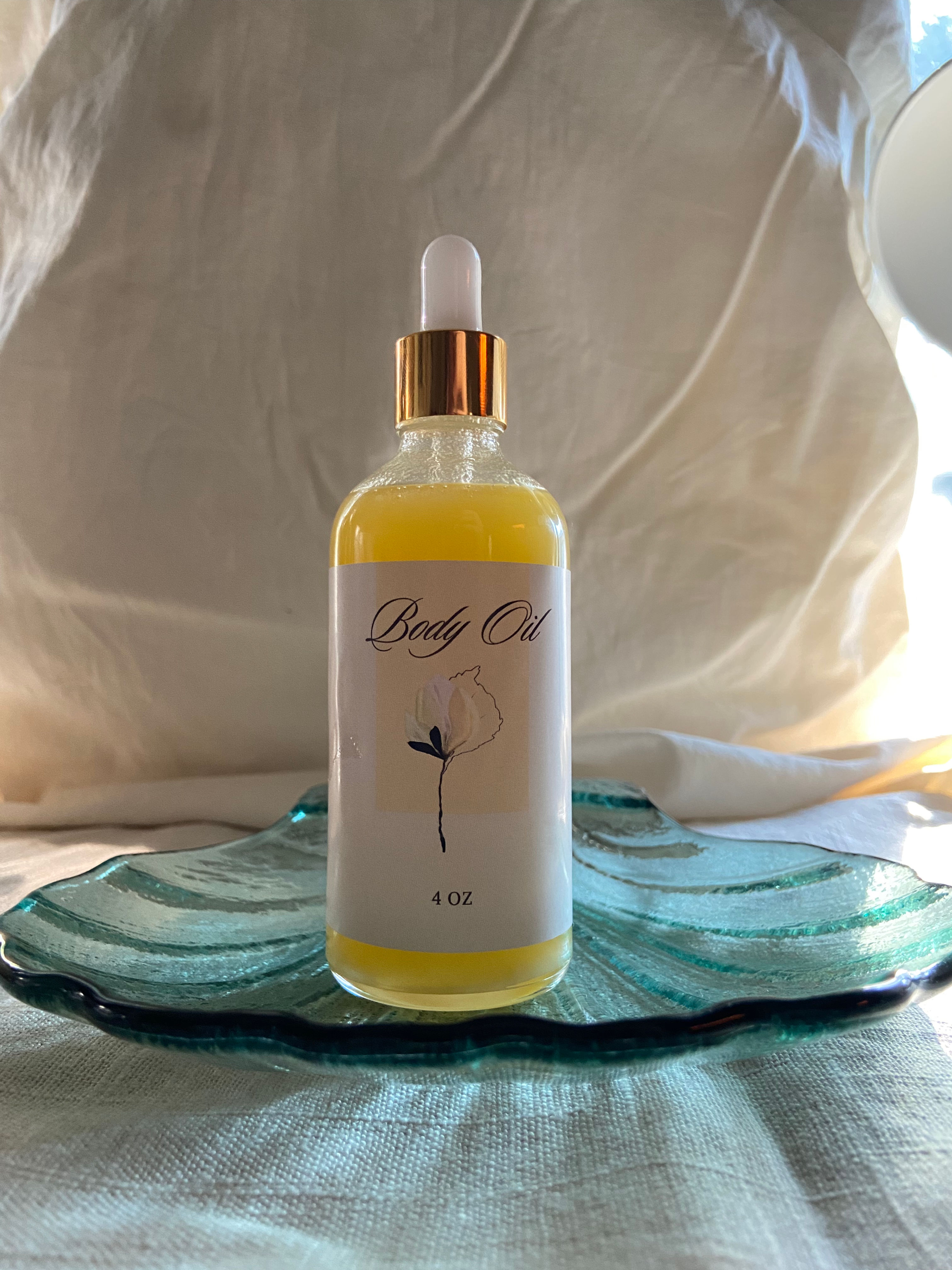 Orange and Vanilla Body Oil