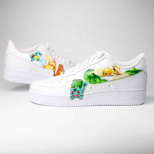 Pokemon Custom Nike Air Force 1 | origami