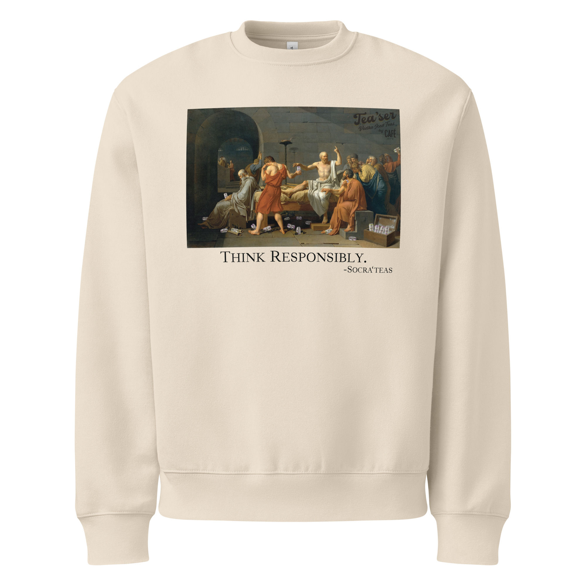 "Think Responsibly." (Crew)