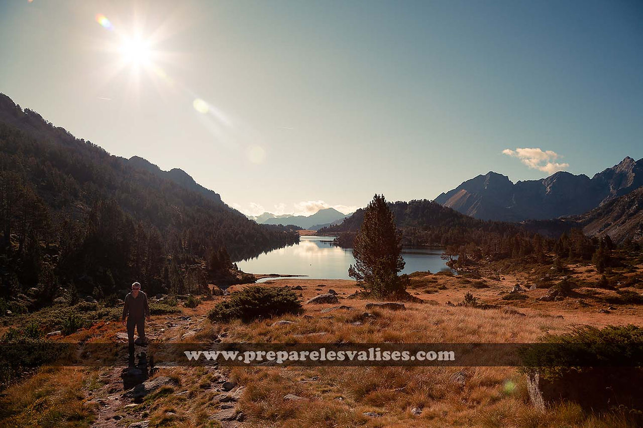 Lac d'Aumar dans le Néouvielle