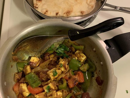 Happy Birthday: Capsicum, Tomato & Paneer