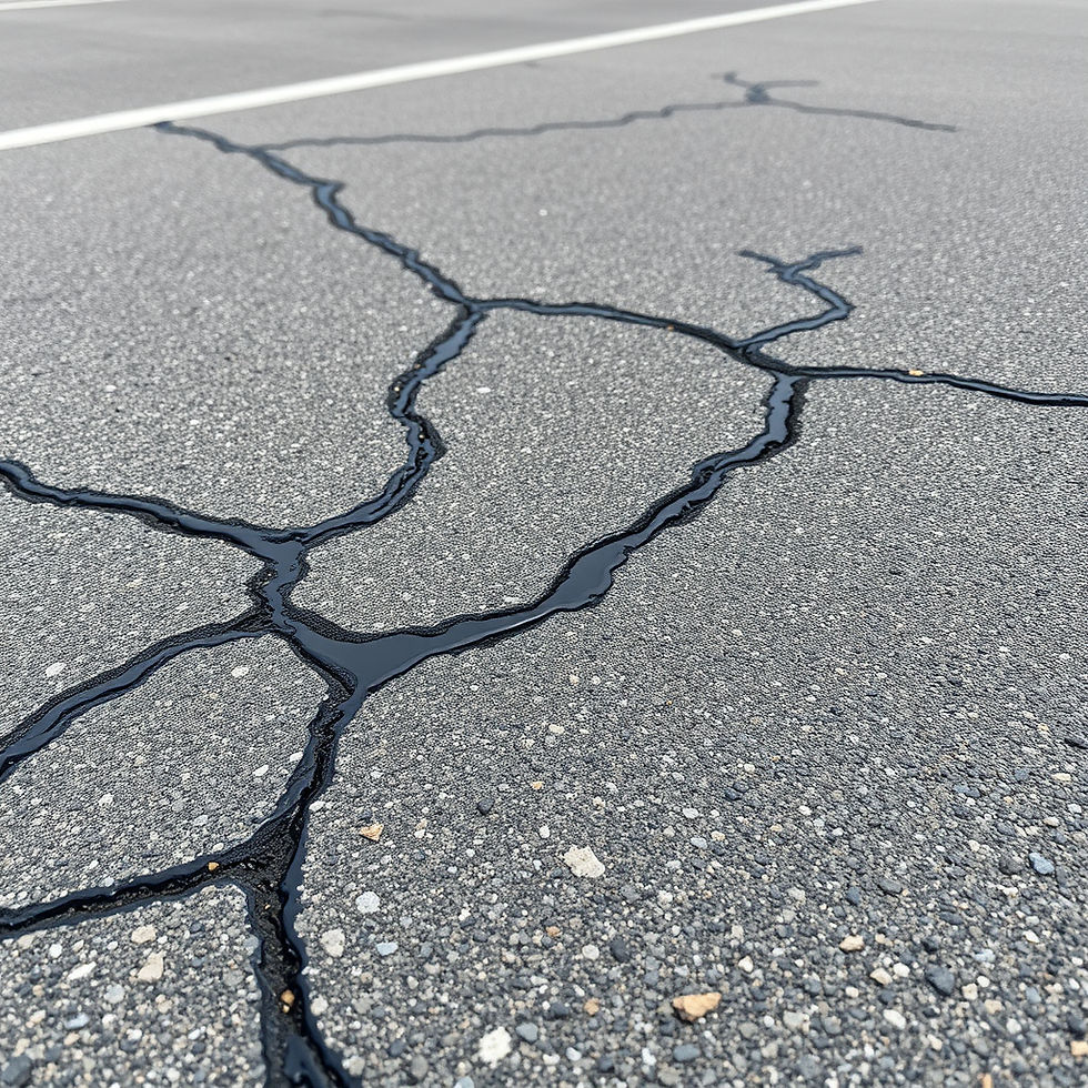 Parking lot crack repair Minnesota