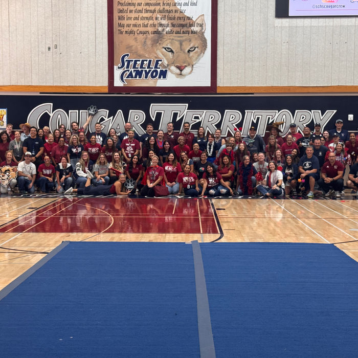 Large group photo, Cougar Territory, Steele Canyon HS