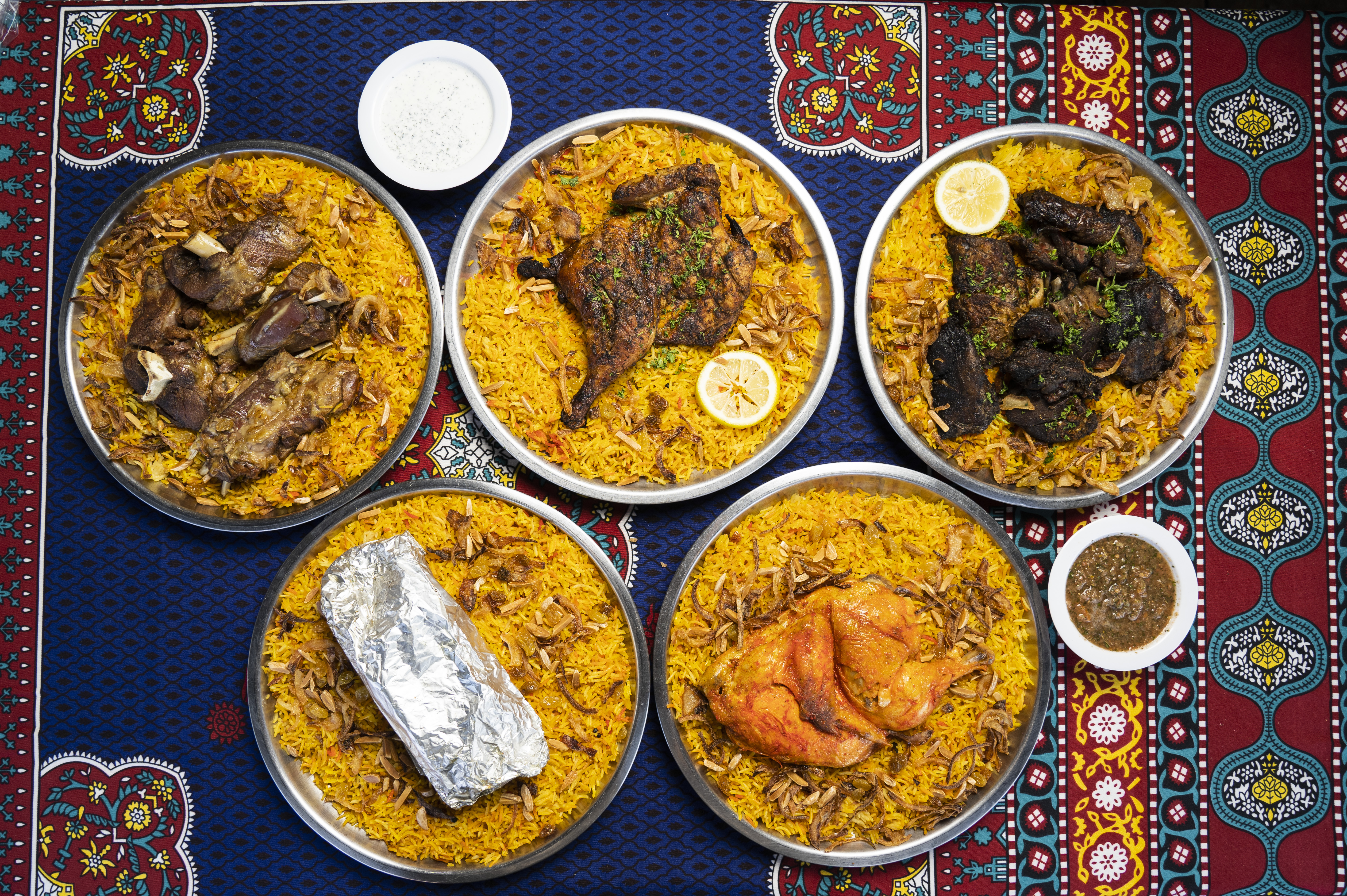 Arranged Food and Objects