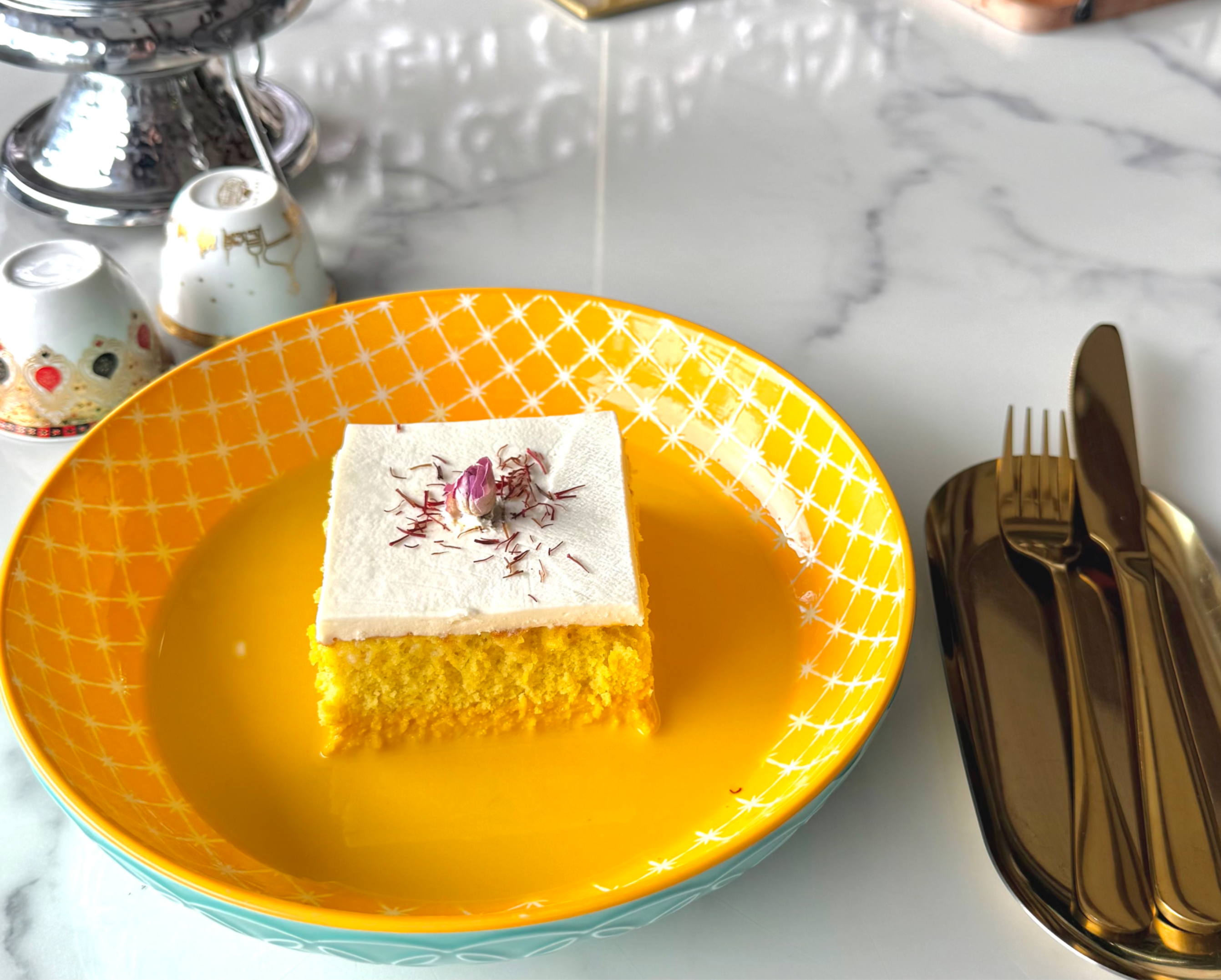 Arranged Food and Objects