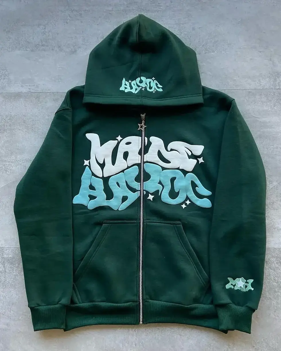 Thumbnail: Retro Hooded Havoc Zip Up Hoodie