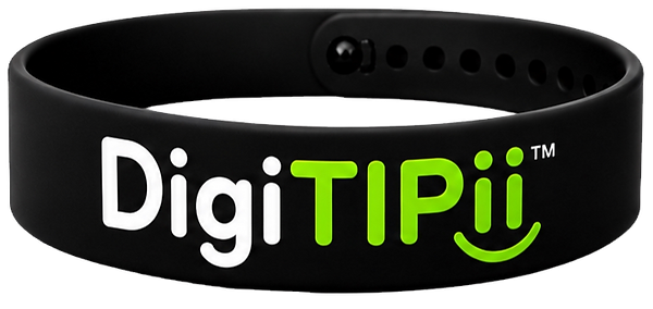 DigiTIPii Wristband for all TIPii's to wear for Tippers to TIP them