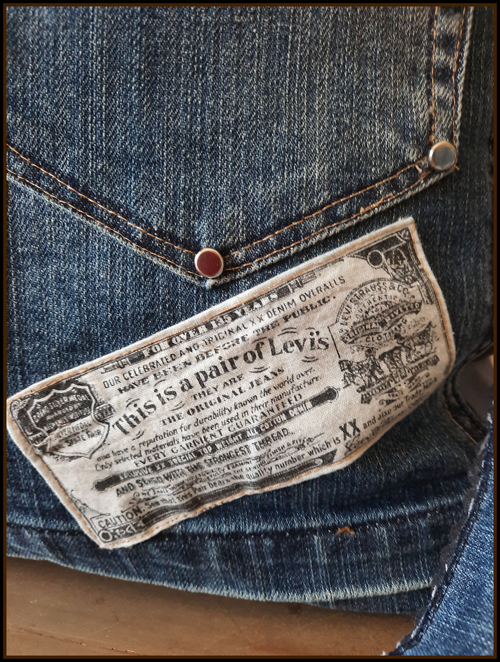 Miniaturbild: NEW`23 DENIM Handmade Jeanstasche Upcycling Damen Tasche Jeans Unikat