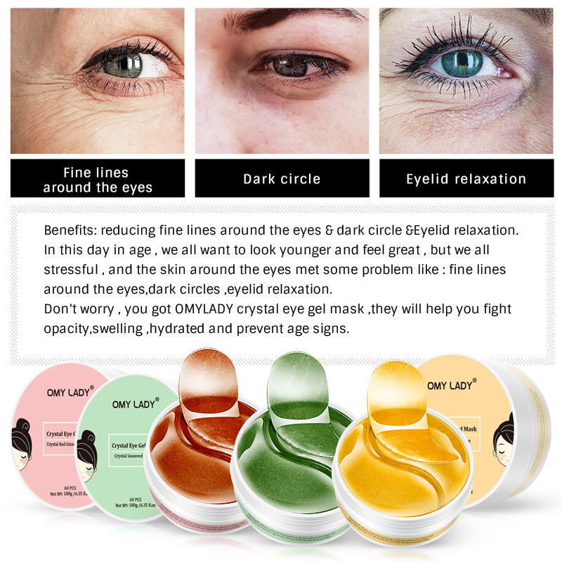 Miniaturbild: Augen Pads 60St Maske GOLD KOREA Hydrogel Hyaluron Kollagen