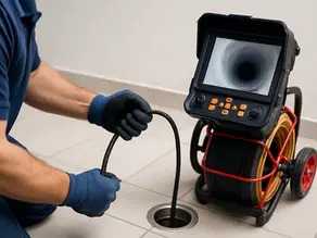 Kamerainspektion Abfluss mit Video: Wann sie lohnt