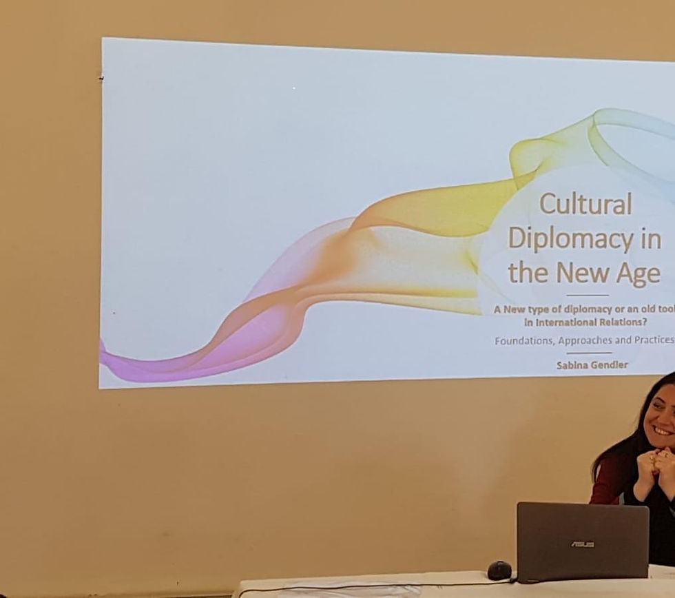 Cultural Diplomacy - what does it mean? (@ University of Canterbury, NZ)