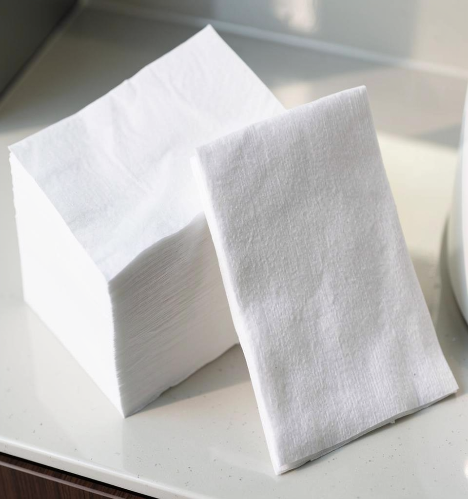 ORIAL FACIAL COTTON SPONGE SIZE 6CM X 7CM - 1600PCS/PKT - REF : CB367