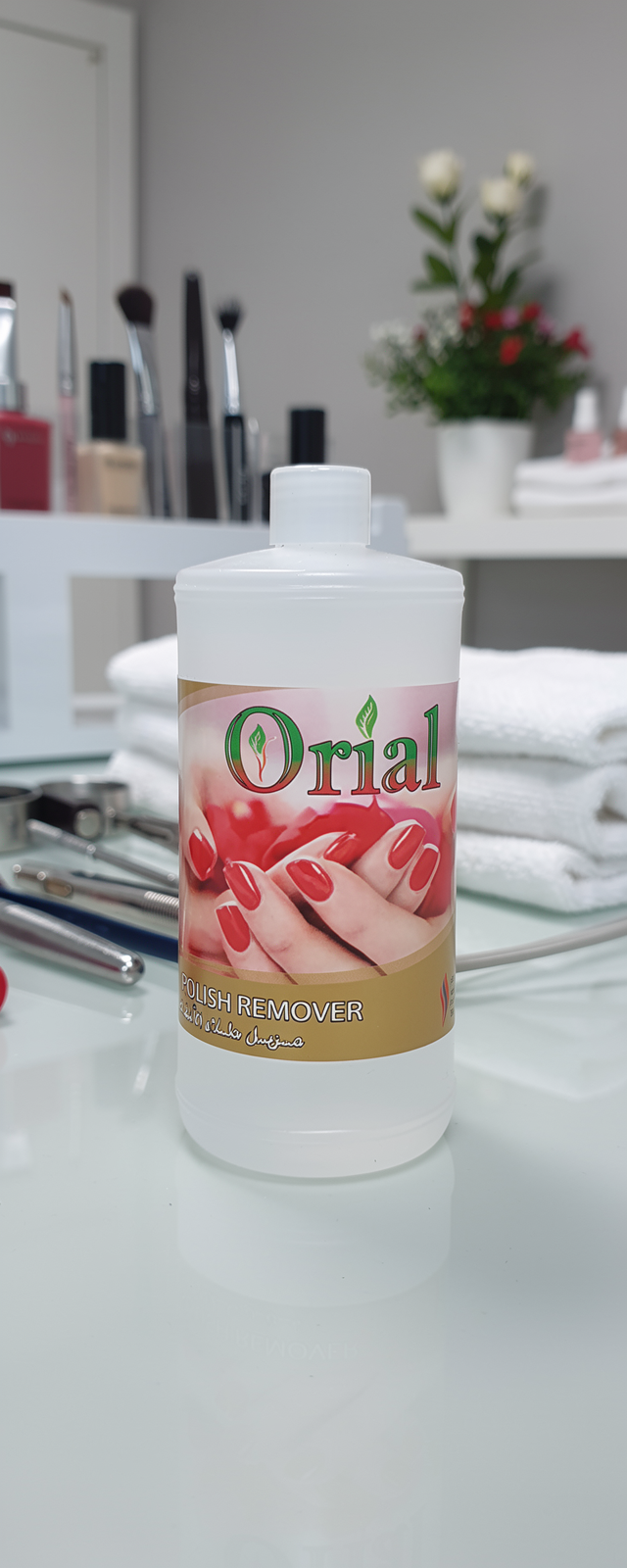 NAIL POLISH REMOVER CLEAR - 1000ML - REF : CB246