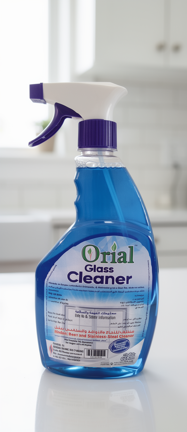 ORIAL GLASS CLEANER BLUE - 650ML - REF: CB 55