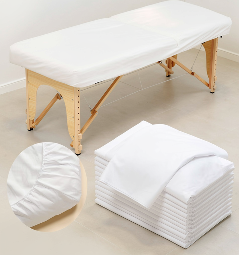ORIAL BED SHEET WITH ELASTIC SIZE 140CM X 240CM - 5PCS/PKT - REF : CB110B