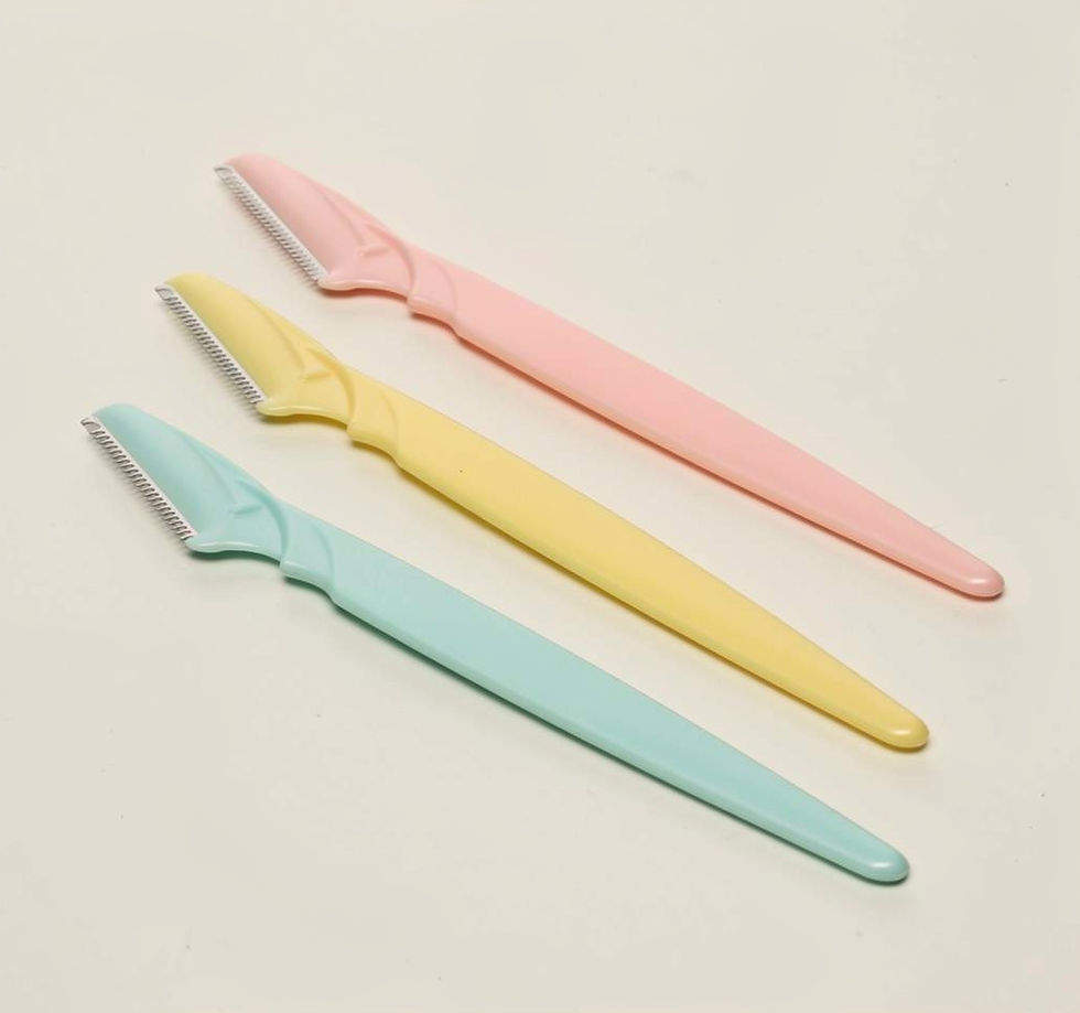 Thumbnail: ORIAL EYEBROW SHAVER - 3PCS/PKT - REF : CB476