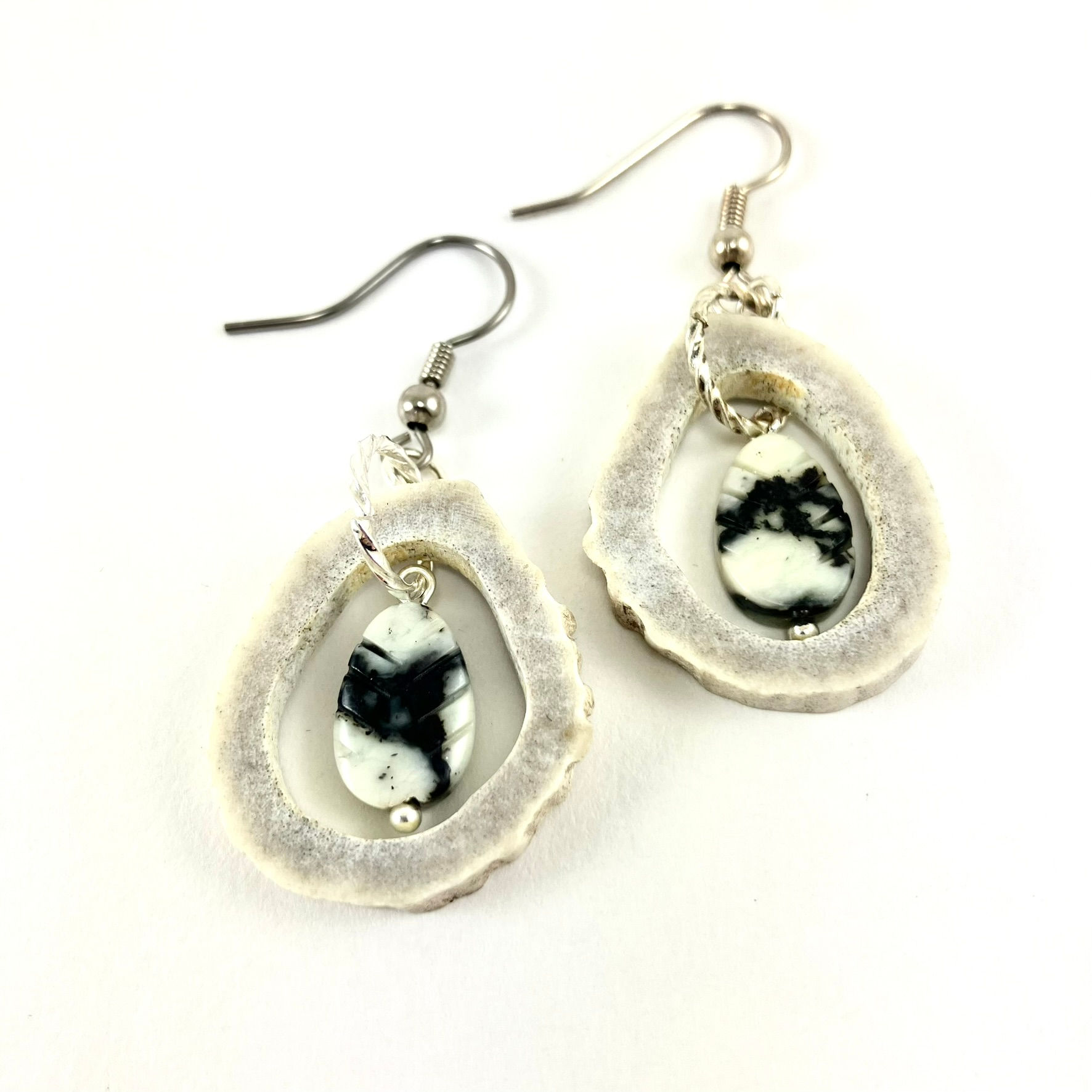 Antler Drop Earrings